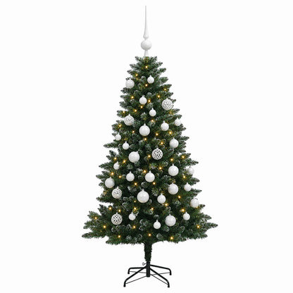 Artificial Christmas Tree with Bauble 120 cm 150 LEDs