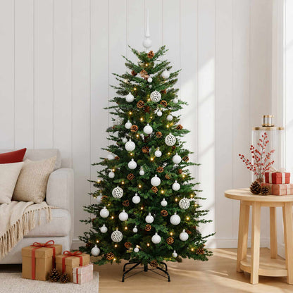 Artificial Christmas Tree with Bauble 120 cm 150 LEDs