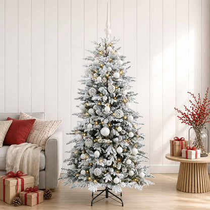Artificial Christmas Tree with Bauble 120 cm 150 LEDs