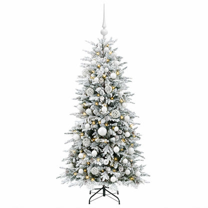 Artificial Christmas Tree with Bauble 150 cm 150 LEDs