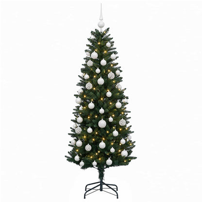 Artificial Christmas Tree with Bauble 120 cm 150 LEDs