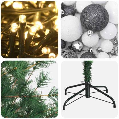 Artificial Christmas Tree with Bauble 120 cm 150 LEDs