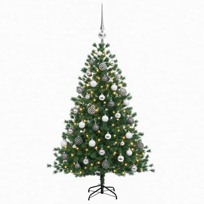 Artificial Christmas Tree with Bauble 120 cm 150 LEDs