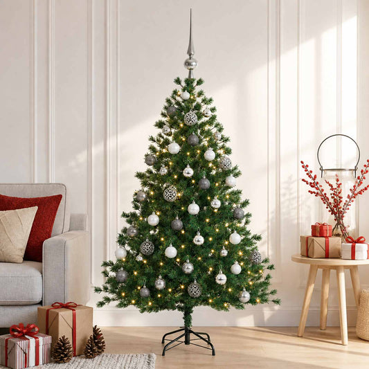 Artificial Christmas Tree with Bauble 120 cm 150 LEDs