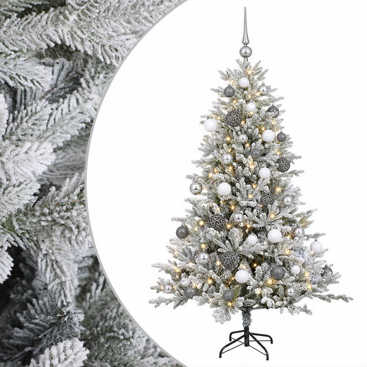 Artificial Christmas Tree with Bauble 120 cm 150 LEDs