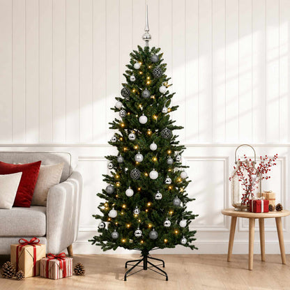 Artificial Christmas Tree with Bauble 120 cm 150 LEDs