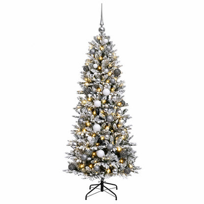 Artificial Christmas Tree with Bauble 120 cm 150 LEDs