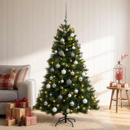 Artificial Christmas Tree with Bauble 120 cm 150 LEDs