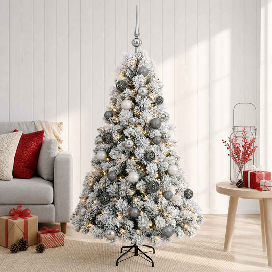 Artificial Christmas Tree with Bauble 120 cm 150 LEDs