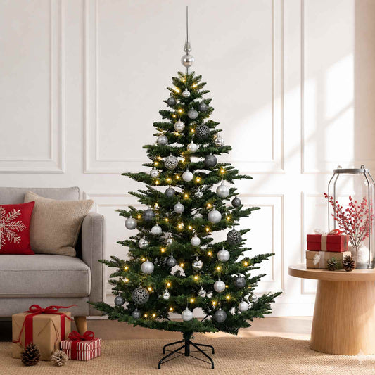 Artificial Christmas Tree with Bauble 120 cm 150 LEDs