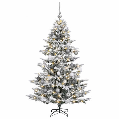 Artificial Christmas Tree with Bauble 150 cm 150 LEDs