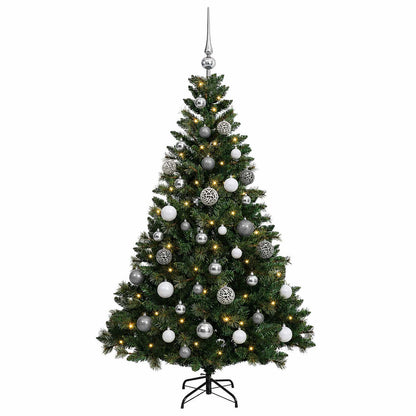 Artificial Christmas Tree with Bauble 120 cm 150 LEDs