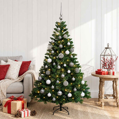 Artificial Christmas Tree with Bauble 150 cm 150 LEDs
