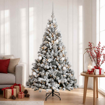 Artificial Christmas Tree with Bauble 120 cm 150 LEDs
