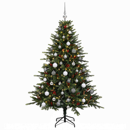Artificial Christmas Tree with Bauble 150 cm 150 LEDs