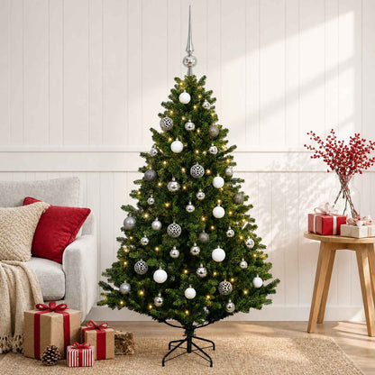 Artificial Christmas Tree with Bauble 120 cm 150 LEDs