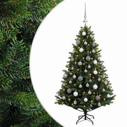 Artificial Christmas Tree with Bauble 150 cm 150 LEDs