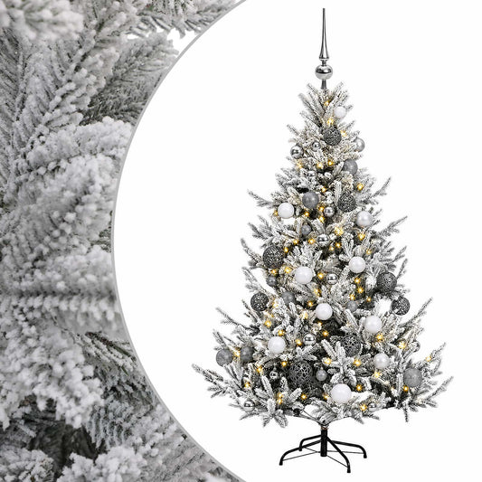 Artificial Christmas Tree with Bauble 150 cm 150 LEDs