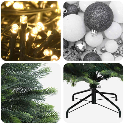 Artificial Christmas Tree with Bauble 120 cm 150 LEDs