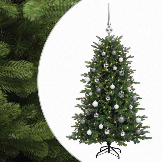 Artificial Christmas Tree with Bauble 150 cm 150 LEDs