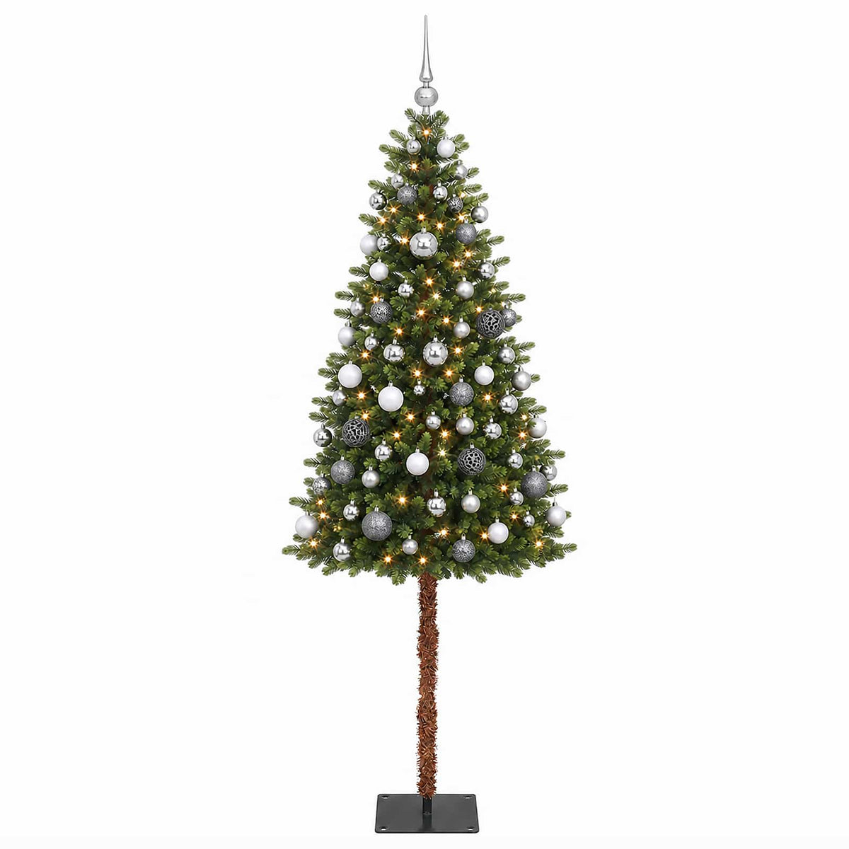 Artificial Christmas Tree with Bauble 120 cm 150 LEDs