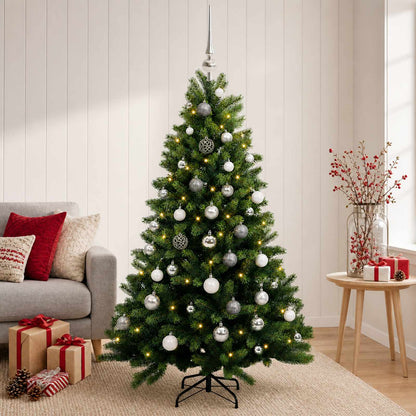 Artificial Christmas Tree with Bauble 120 cm 150 LEDs