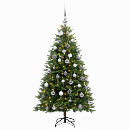 Artificial Christmas Tree with Bauble 120 cm 150 LEDs