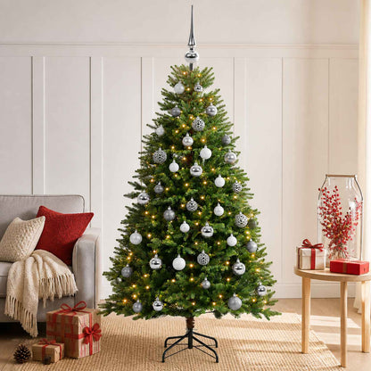 Artificial Christmas Tree with Bauble 120 cm 150 LEDs