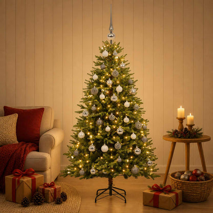 Artificial Christmas Tree with Bauble 120 cm 150 LEDs