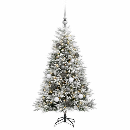 Artificial Christmas Tree with Bauble 120 cm 150 LEDs