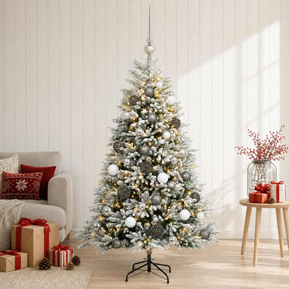 Artificial Christmas Tree with Bauble 120 cm 150 LEDs