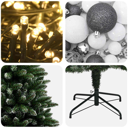 Artificial Christmas Tree with Bauble 120 cm 150 LEDs