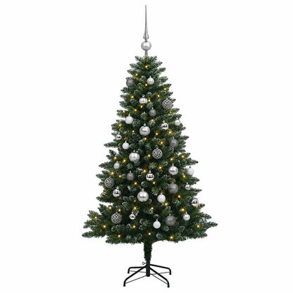 Artificial Christmas Tree with Bauble 120 cm 150 LEDs