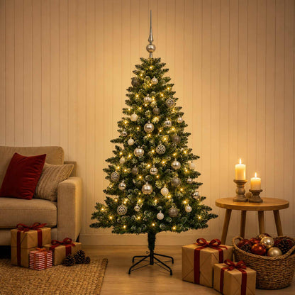 Artificial Christmas Tree with Bauble 120 cm 150 LEDs