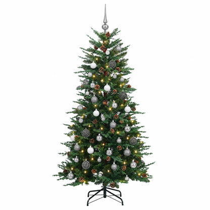 Artificial Christmas Tree with Bauble 120 cm 150 LEDs