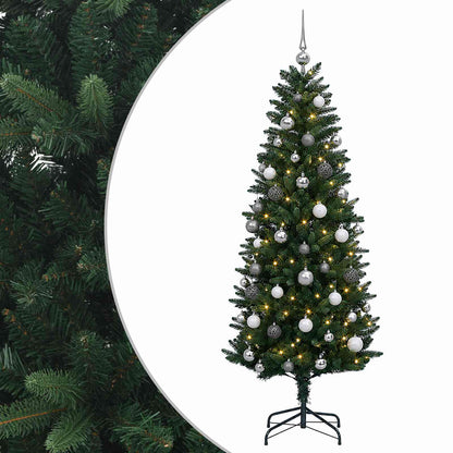 Artificial Christmas Tree with Bauble 120 cm 150 LEDs