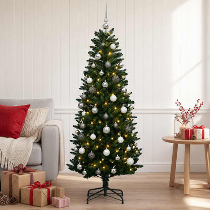 Artificial Christmas Tree with Bauble 120 cm 150 LEDs
