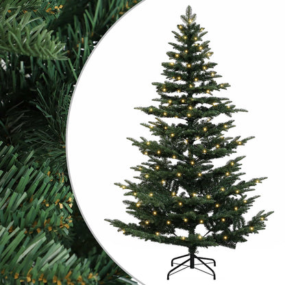 Artificial Hinged Christmas Tree 240 cm 300 LEDs Warm White