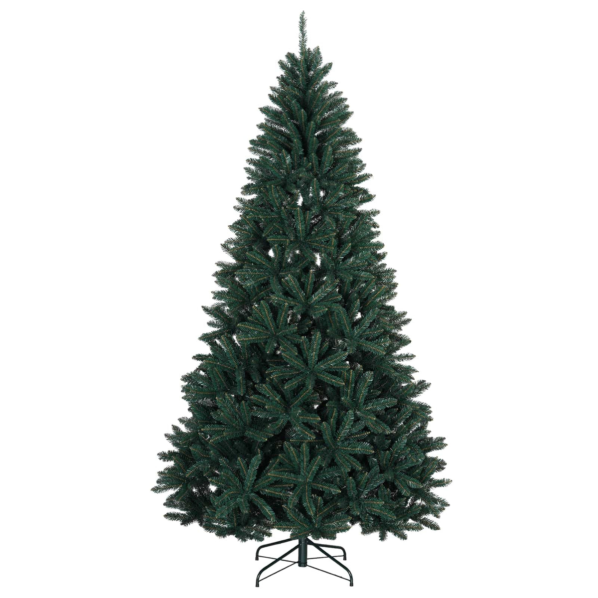 Artificial Hinged Christmas Tree 240 cm 300 LEDs Warm White