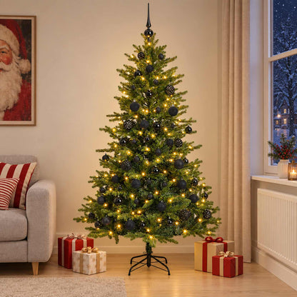 Artificial Christmas Tree with Bauble 240 cm 300 LEDs