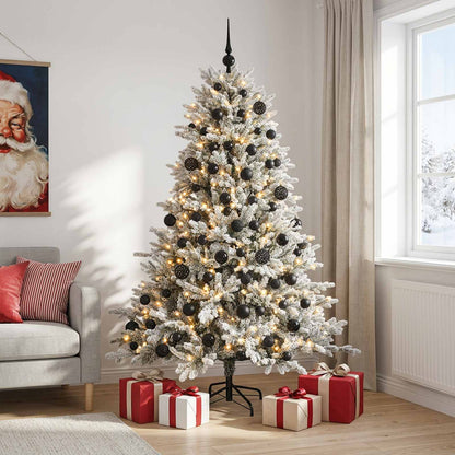 Artificial Christmas Tree with Bauble 180 cm 300 LEDs
