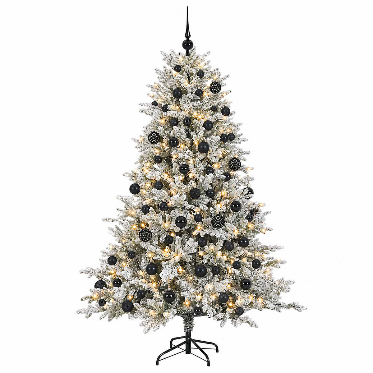 Artificial Christmas Tree with Bauble 180 cm 300 LEDs