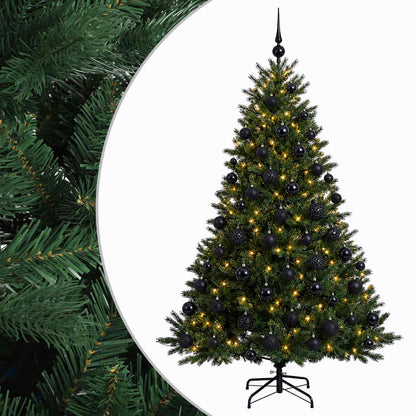 Artificial Christmas Tree with Bauble 180 cm 300 LEDs