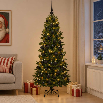 Artificial Christmas Tree with Bauble 180 cm 300 LEDs