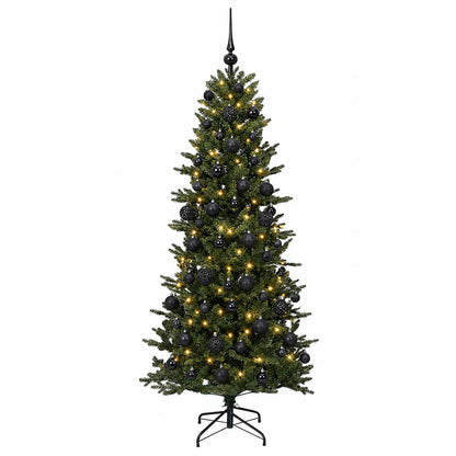 Artificial Christmas Tree with Bauble 240 cm 300 LEDs