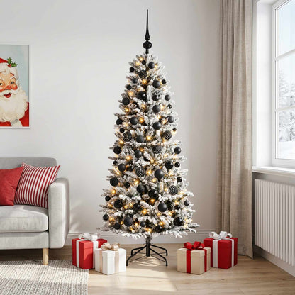 Artificial Christmas Tree with Bauble 180 cm 300 LEDs