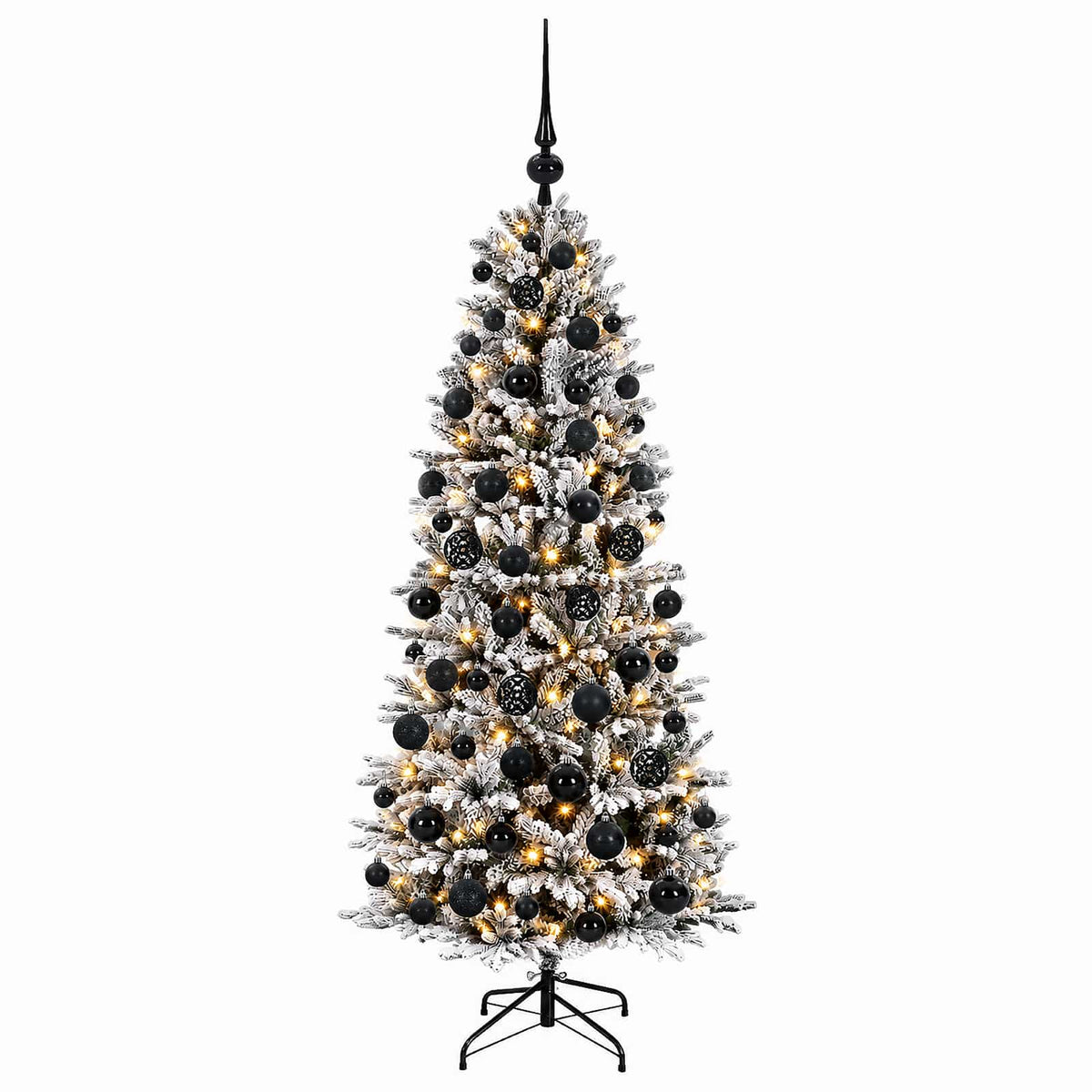 Artificial Christmas Tree with Bauble 180 cm 300 LEDs