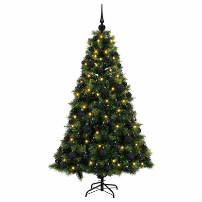 Artificial Christmas Tree with Bauble 240 cm 300 LEDs