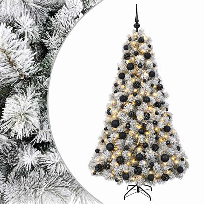 Artificial Christmas Tree with Bauble 210 cm 300 LEDs