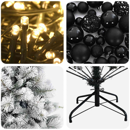 Artificial Christmas Tree with Bauble 240 cm 300 LEDs
